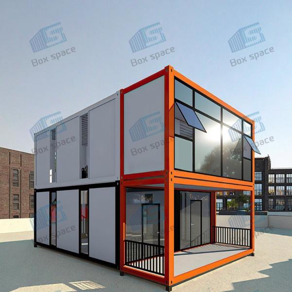 Boxspace Maison préfabriquée 2 chambres Maisons abordables Maisons minuscules Prêtes à être expédiées 3 chambres 2 salles de bain Pour les Philippines et la Malaisie