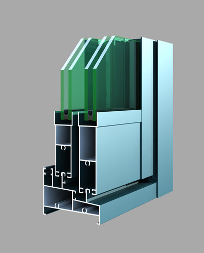 Возникновения профиля окна 6000 серий дизайн алюминиевого элегантного современный