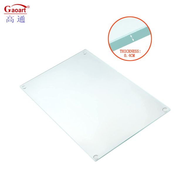 Toughened Glass Cutting Board Placemats for Kitchen Heat Resistant and Long-Lasting