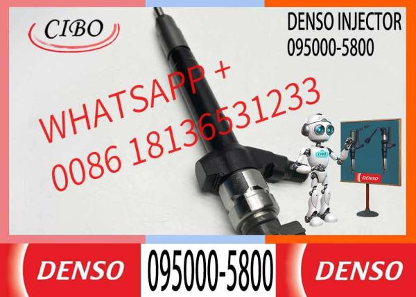 Fast Dispatch 095000-5800 095000-5801 6C1Q-9K546-AC 6C1Q-9K546-AB diesel Fuel Injector for 4HU, P22DTE, HDI Engine