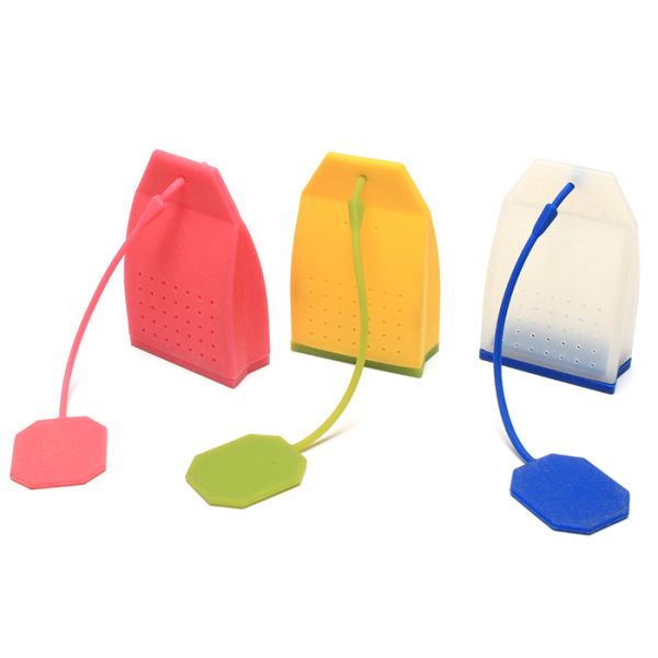 16g Silicone Tea Infuser Lovely Bag Loose Leaf Tea Steeper 11.8*6.5*1.9cm