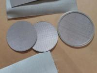 Écran d'extrudeuse en acier inoxydable à tissu plat