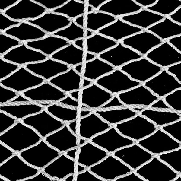 Nylon mesh balcony construction safety net for playground fence helideck
