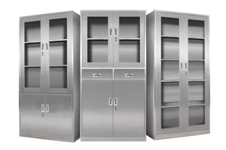 Нержавеющая сталь SUS304 Больница Медицинский шкаф Офисная картотека Шкаф для инструментов