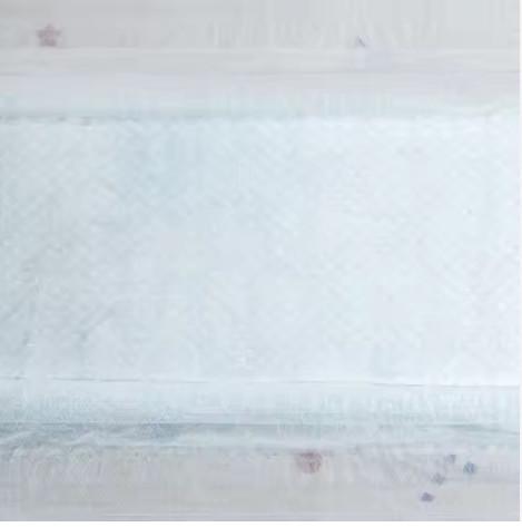 Double layer oft cloud-soft ultra dry fabric disposable baby diaper