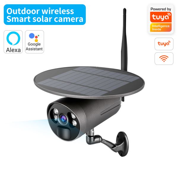 Solar Powered Homesafe Security System Night Vision Hd Ip Cctv Ptz Camera