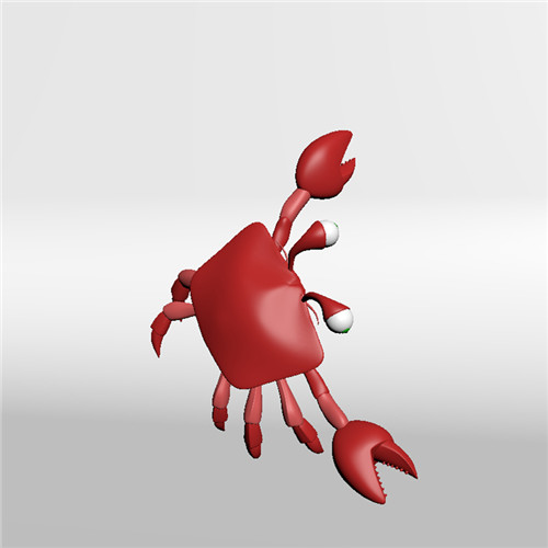 Iron Decorative Metal Sculpture Wall Mounted Giant Crab Statue For Restaurant