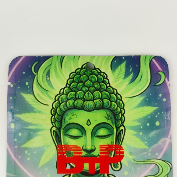 Custom Irregularly Shaped Die Cut 3.5g Mylar Plastic Bags Reusable Seal for Food Pet Food Storage