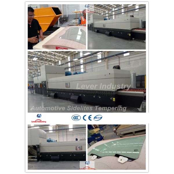 Curved Glass Tempering Furnace for Automotive Sidelites - Glass Bending Machine