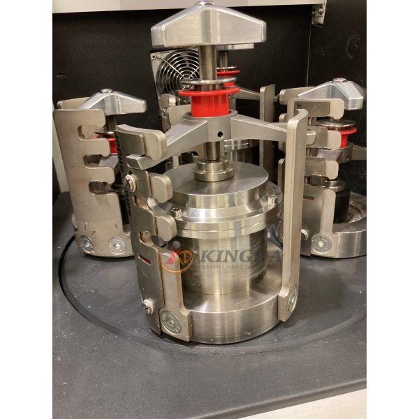 циркониевая керамическая шаровая мельница банка для ретчевой шаровой мельницы: 100 мл циркониевого оксидного шлифовального набора