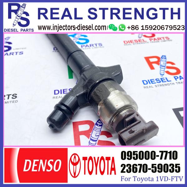 Common rail fuel injector 095000-9780 095000-7710 23670-51031 for Toyota 1VD J200