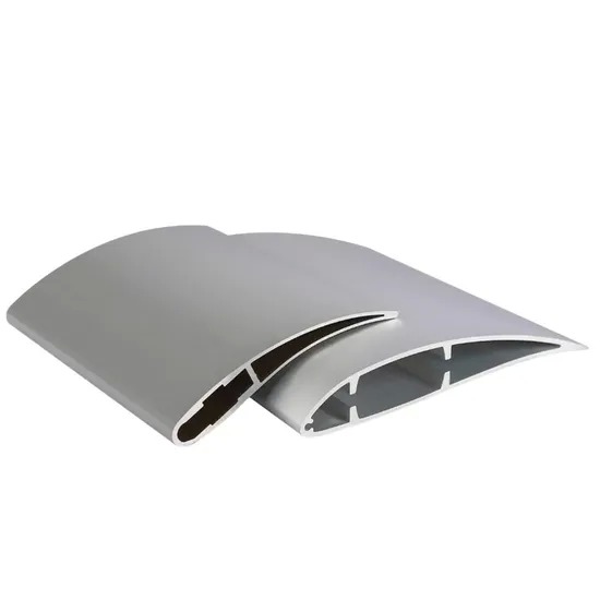 6000 Series T3-T8 Temper Sandblasting Industrial Fan Blade Aluminum Extrusion Profile