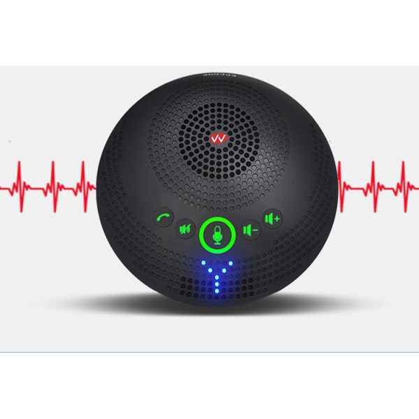 Professional Conference Microphone SQ-M13B 2.4G Wireless Omnidirectional Microphone, 360 Degree Pickup, High Definition Audio, and Noise Reduction