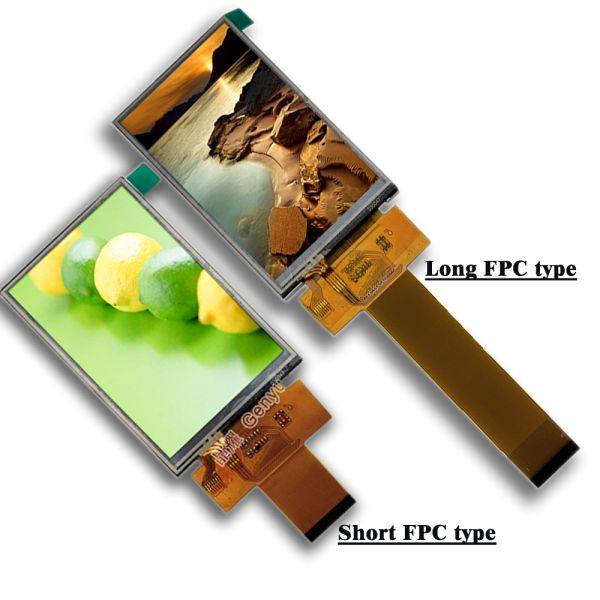 3.5 Inch 320x480 Resolution TFT LCD Display Module with Resistance Touch Panel for QR Code Display