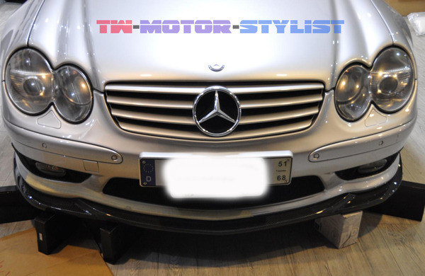 Губы фронта волокна углерода Г-серий БЭНЗ Р230 СЛ55 АМГ