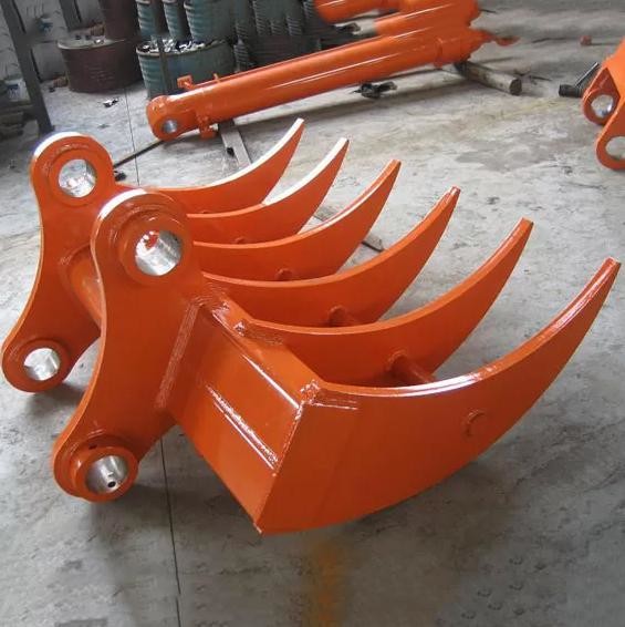 6 граблей расчистки земли экскаватора грабл 1500mm щетки экскаватора хвостовиков каркасных