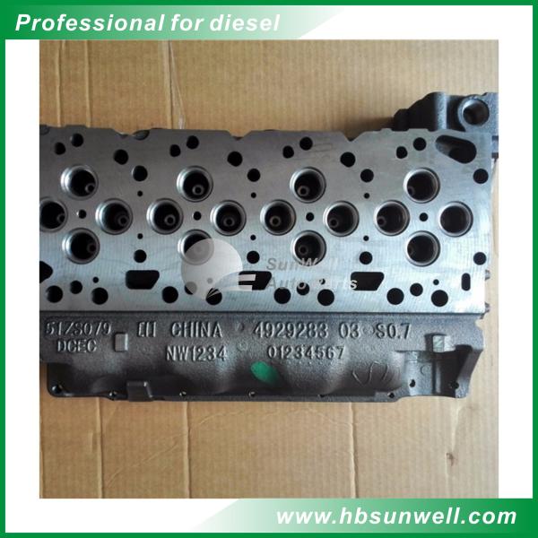 Car Engine Cylinder Head assy ISBe4.5 ISDe4.5 4929283 4941495 4941496