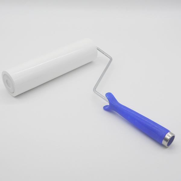 Esparadrapo alto azul do PE do Tackiness da remoção de poeira do ESD do rolo pegajoso branco descartável da sala de limpeza para a sala de limpeza