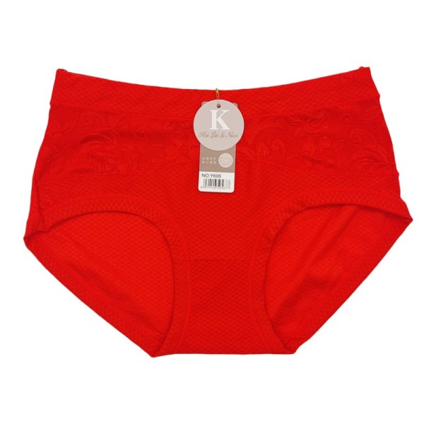 High Quality Women's Panties Breathable Cotton Underwear Sexy Adults Plus Size Knitted Jacquard Panty