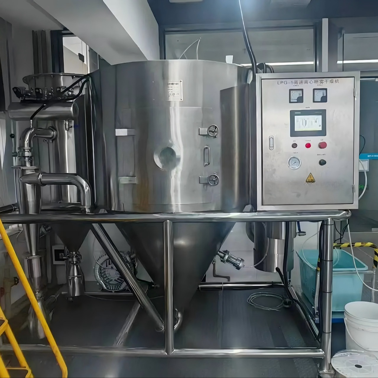 Detailed Discussion Equipment Spray Dryer Steam Heat Source Perfect for Food Industry Drying and Processing Requirements