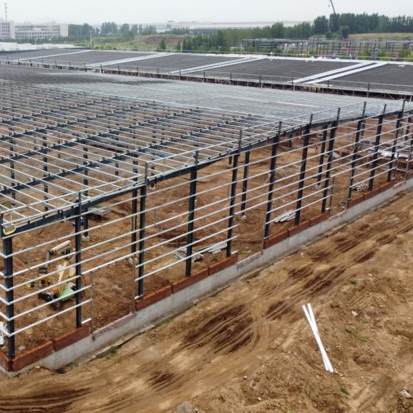 Pre Engineered Steel Building Structure Support Structure Construction For Building