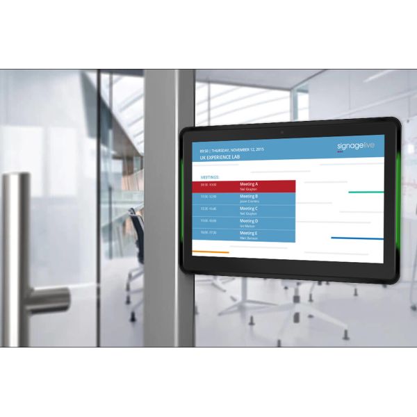 10.1 Inch IPS Android 8.1 Meeting Room Tablet with POE Functionality and LED Light Bar