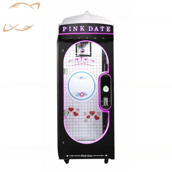Dreamland Coin Operated Cut Your Prize Claw Gift Game Machine Arcade pink date Plush Toy prize Vending Machine