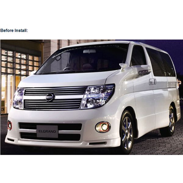 Nissan Elgrand auto front led fog lights DRL driving daylight manufacturers