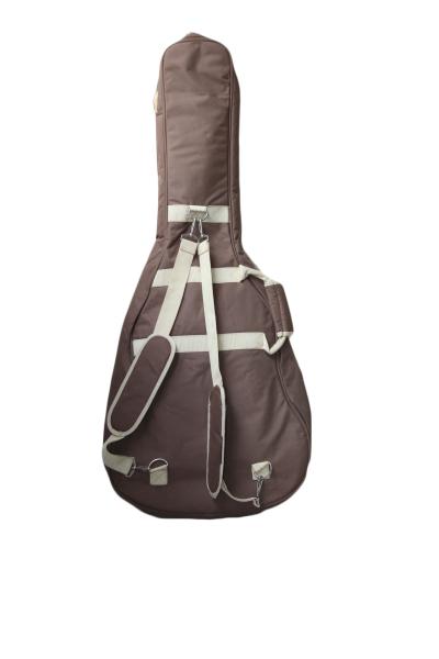 GC03 Corona Brand 600D Black Nylon Fabric Plastic Cord Edge Musical Instrument Cases