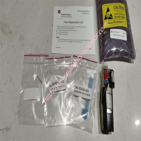 GE PDM NiBP Assembly 2031069-043 with Manifold & Hose