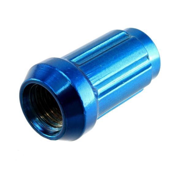 20x Subaru Blue Chrome Spline Lug Nuts 12x1.25 Fits Legacy Impreza WRX Sti FR-S
