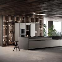 Smart Complete Set Armoires en mélamine fournitures personnalisées garde-manger en bois Armoire de cuisine de style moderne