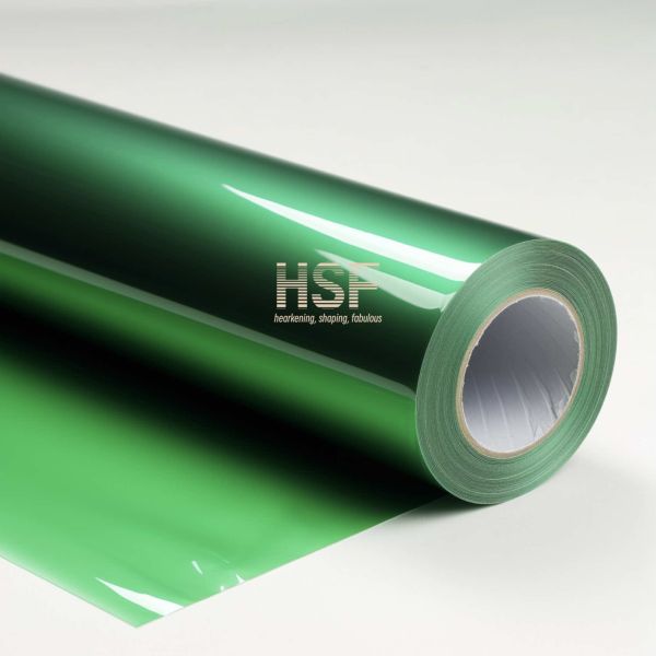 70uM Translucent Green MOPP Silicone Release Film For Food Packaging