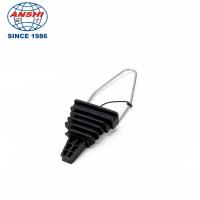 Clampe de fil de tension STB à double conducteur isolante de fil de tension de câble en plastique