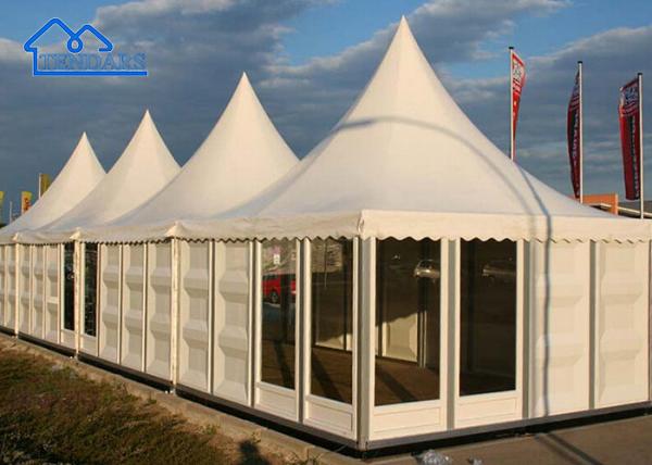 Alumínio Branco Pvc Large Pagoda Tents Outdoor Event Party Wedding Tent Canopy