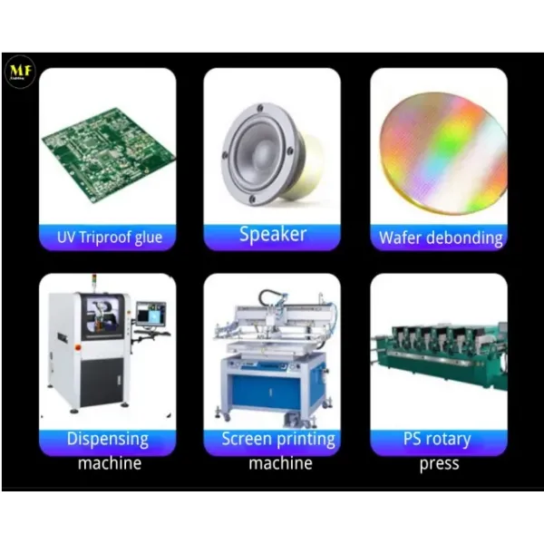 Factory Price PC Alu. Hangable 300W IP43 Pet Urine Detector Gel Nail Curing Coating Curing Solidify Resin Paint Printing LED UV Light