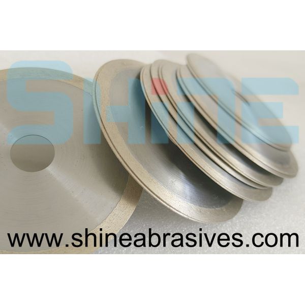 High Precision 1A1R Resin Bond Diamond Wheels Cutting Slotting Grinding For Ceramic Glass
