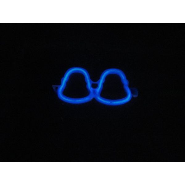 Event Celebration Party Supplies Non-Flammable 8 Inches Glow Stick Heart Shape Eyeglasses