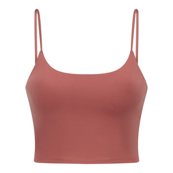 Plus Size Longline Sports Tops Ladies , Knitted Supportive Longline Sports Bra