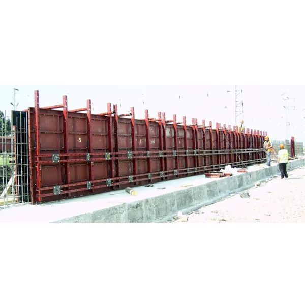 Q235 Steel Formwork System for Concrete Construction - Reusable and Customizable Height