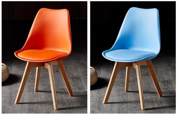 Nordic Simplicity Beech Leg Chair