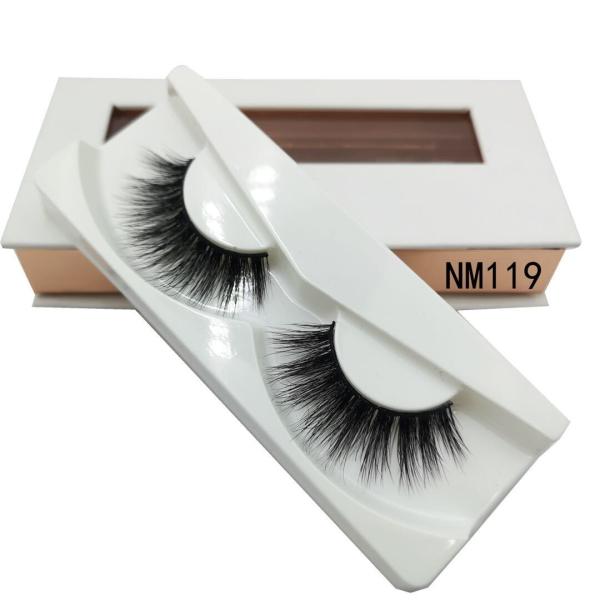 Fluffy Lashes 100% Siberian 3d Fake Eyelashes Cruelty Free Long False Eye Lashes NM119