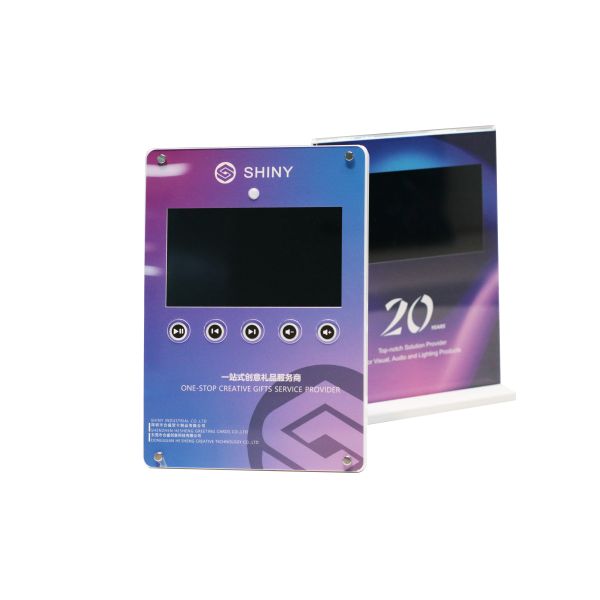 OEM разрешения дюйма 1024x600 дисплея 7 POS LCD рекламы видео-
