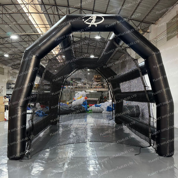 Cage de baseball gonflable pour le sport