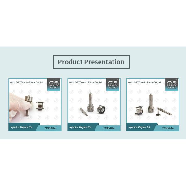 Комплект ремонта впрыска Delphi Nozzle-Valve Kit 7135-644 для инжектора 28232242 с впрыском L087PBD