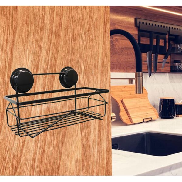 Черная окисленная чашка всасывания держателя Caddy Bathroom исправила нержавеющая сталь SS201