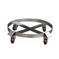 Manual Oil Drum Handling Equipments Stainless Steel Barrel Lifting Equipment Trolley