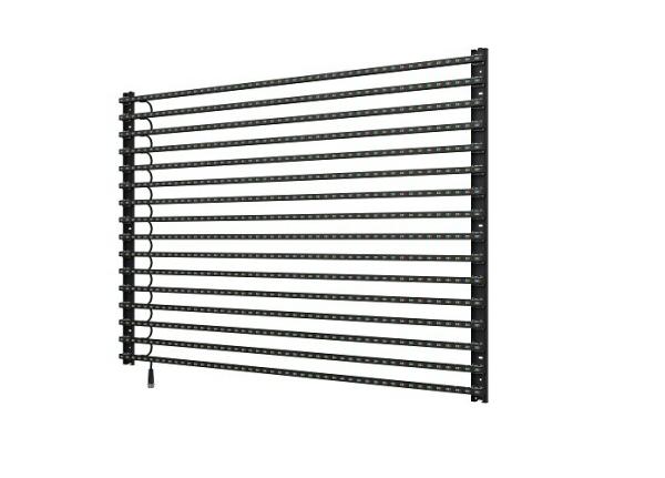 P25 Outdoor Grille Building Facade LED Transparent Screen 7200CD/Sqm