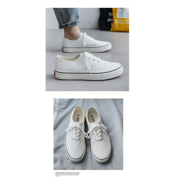 2024 Spring Autumn New Low-Top Sneakers Trendy Shoes Versatile Couple Casual Shoes Student Canvas Shoes Men'S Shoes
