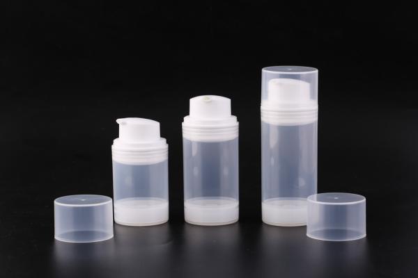 Garrafa vazia da fundação do bloco 50ml PP de Sun com leite hidratando UKA18 da bomba 50ml 80ml 100ml